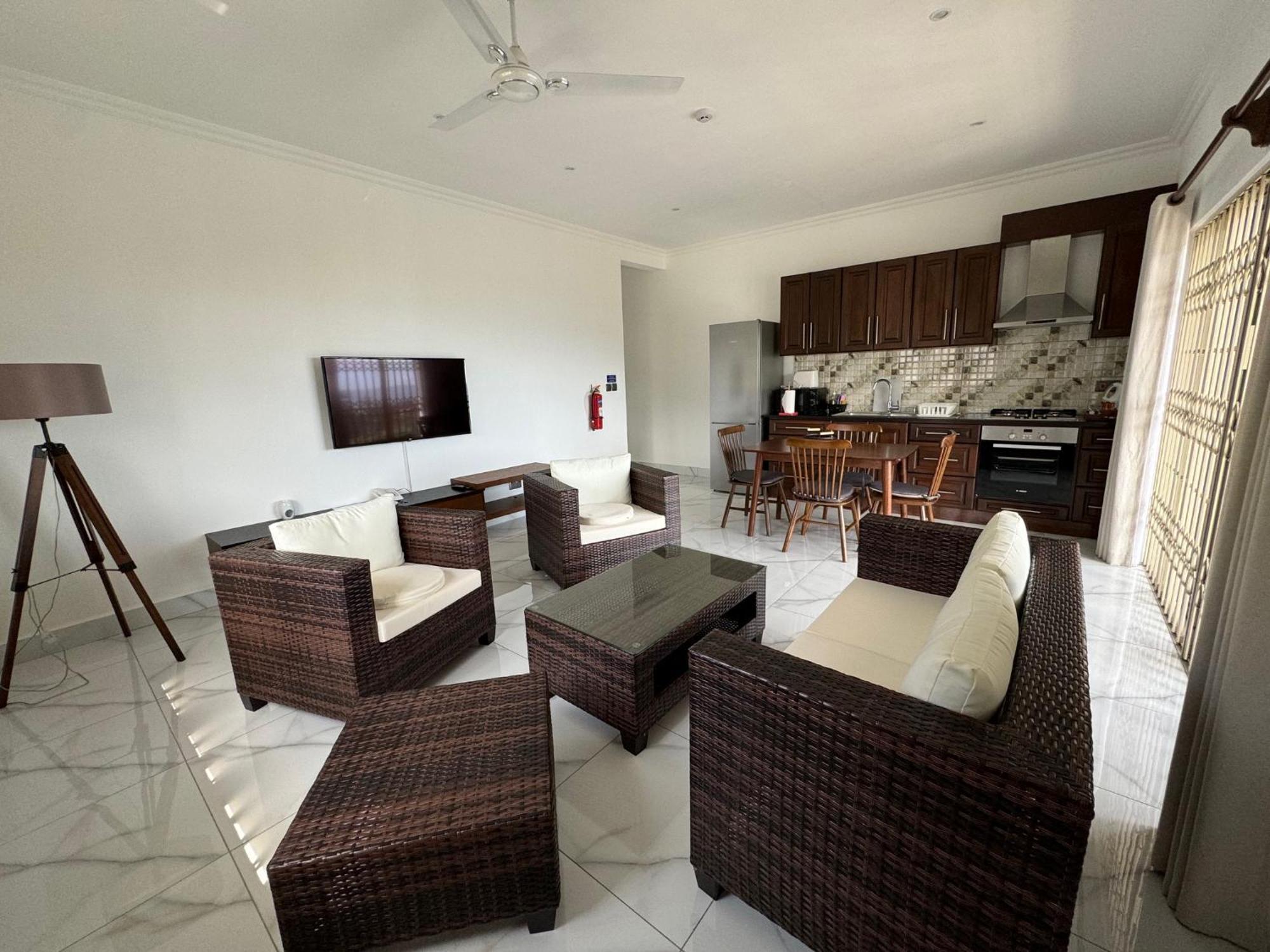 D'Offay Seaview Apartments Vịnh Beau Vallon Ngoại thất bức ảnh