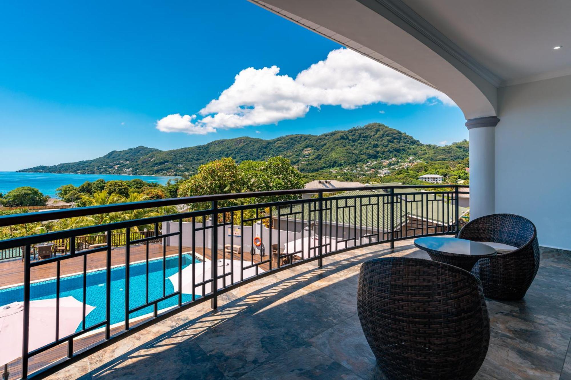 D'Offay Seaview Apartments Vịnh Beau Vallon Ngoại thất bức ảnh