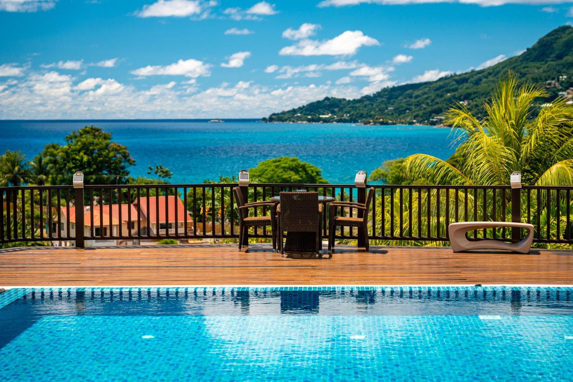 D'Offay Seaview Apartments Vịnh Beau Vallon Ngoại thất bức ảnh