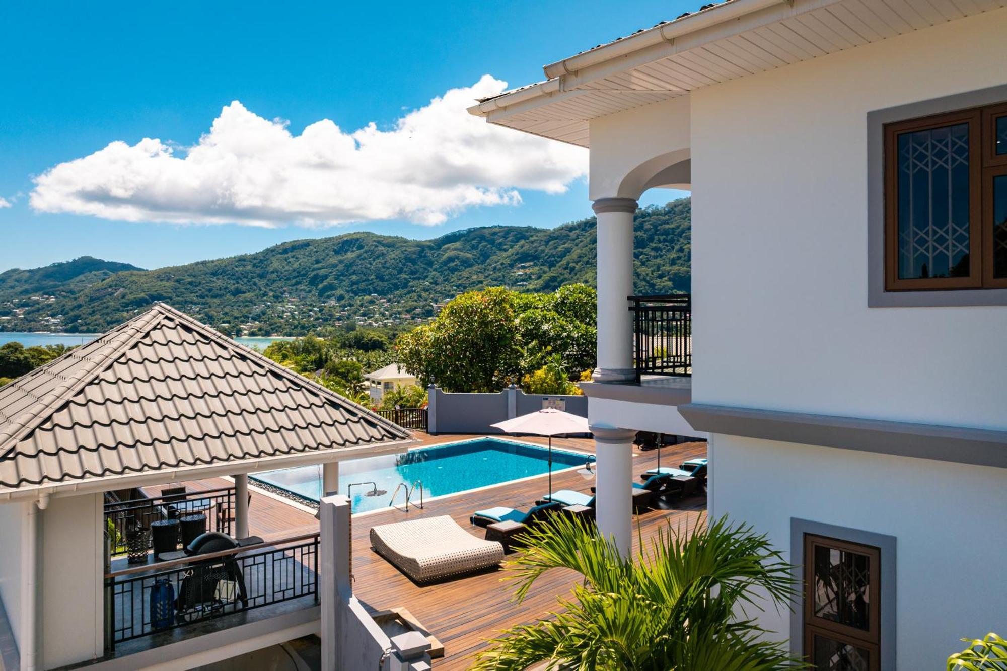 D'Offay Seaview Apartments Vịnh Beau Vallon Ngoại thất bức ảnh