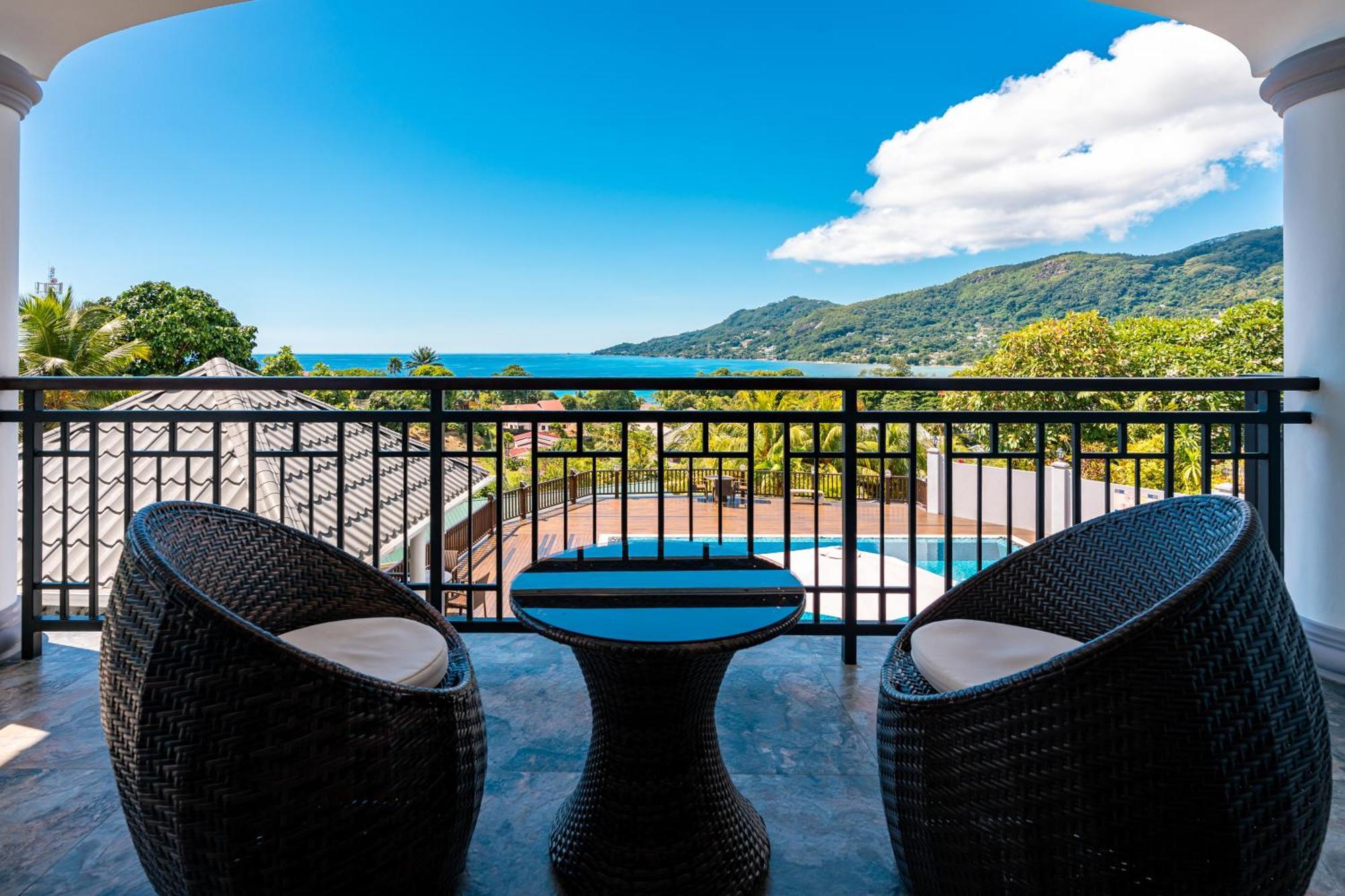 D'Offay Seaview Apartments Vịnh Beau Vallon Ngoại thất bức ảnh